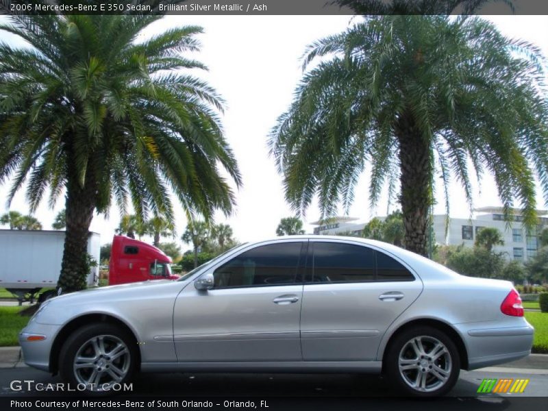 Brilliant Silver Metallic / Ash 2006 Mercedes-Benz E 350 Sedan