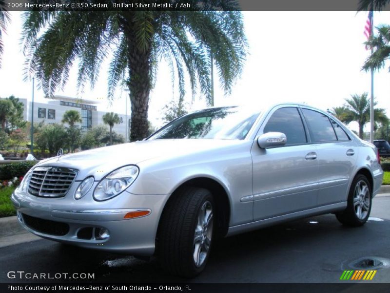 Brilliant Silver Metallic / Ash 2006 Mercedes-Benz E 350 Sedan