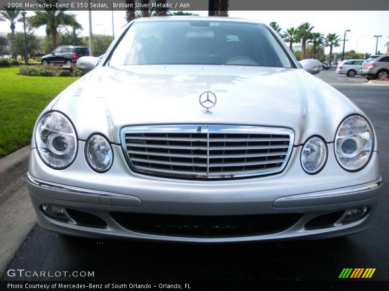 Brilliant Silver Metallic / Ash 2006 Mercedes-Benz E 350 Sedan