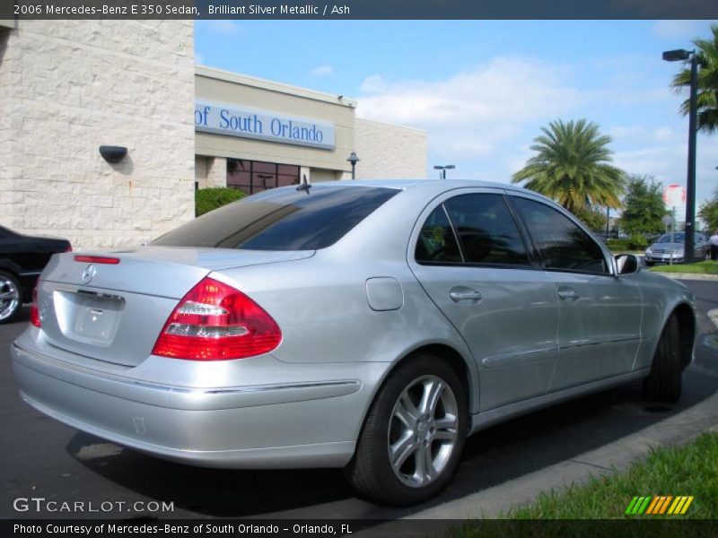 Brilliant Silver Metallic / Ash 2006 Mercedes-Benz E 350 Sedan
