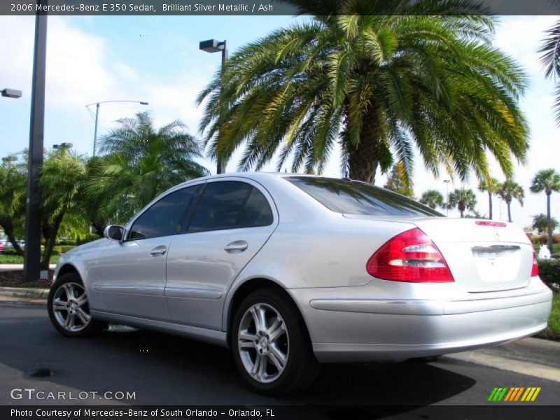 Brilliant Silver Metallic / Ash 2006 Mercedes-Benz E 350 Sedan
