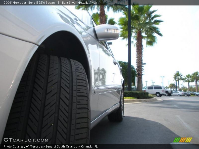 Brilliant Silver Metallic / Ash 2006 Mercedes-Benz E 350 Sedan