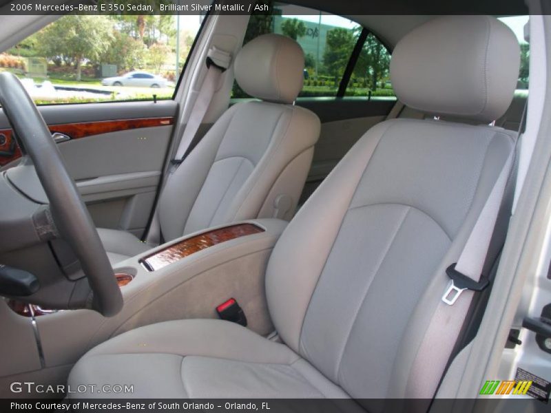 Brilliant Silver Metallic / Ash 2006 Mercedes-Benz E 350 Sedan