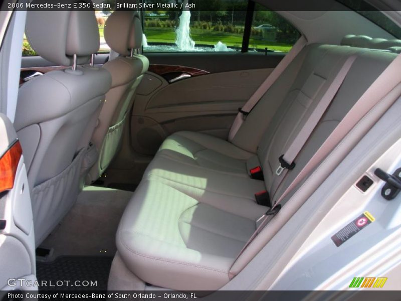 Brilliant Silver Metallic / Ash 2006 Mercedes-Benz E 350 Sedan