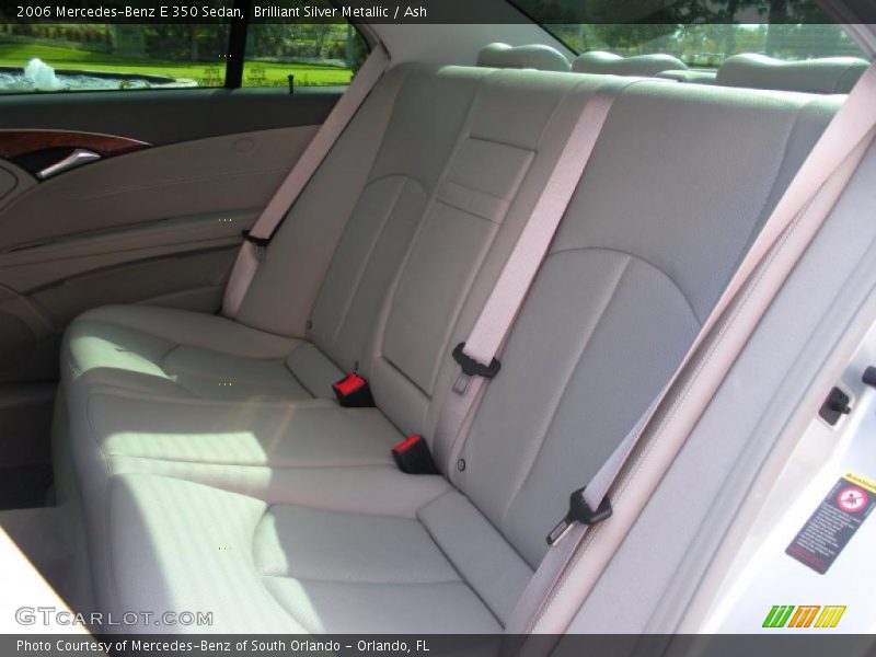Brilliant Silver Metallic / Ash 2006 Mercedes-Benz E 350 Sedan