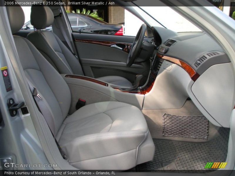 Brilliant Silver Metallic / Ash 2006 Mercedes-Benz E 350 Sedan
