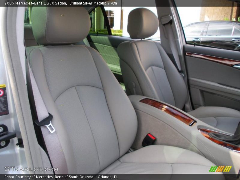 Brilliant Silver Metallic / Ash 2006 Mercedes-Benz E 350 Sedan