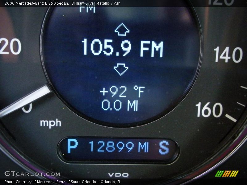 Brilliant Silver Metallic / Ash 2006 Mercedes-Benz E 350 Sedan