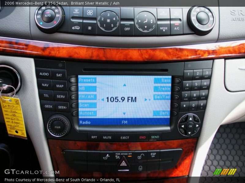 Brilliant Silver Metallic / Ash 2006 Mercedes-Benz E 350 Sedan