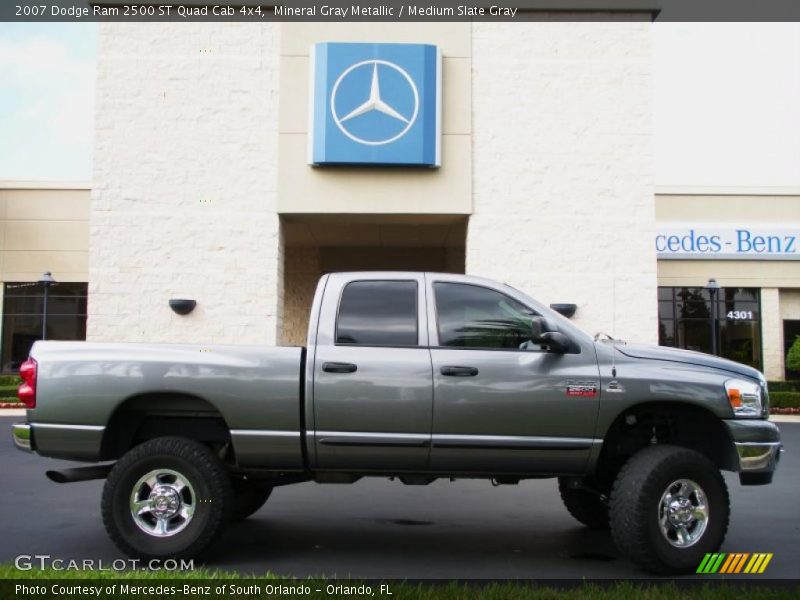 Mineral Gray Metallic / Medium Slate Gray 2007 Dodge Ram 2500 ST Quad Cab 4x4