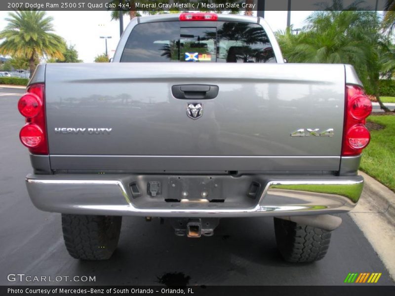 Mineral Gray Metallic / Medium Slate Gray 2007 Dodge Ram 2500 ST Quad Cab 4x4