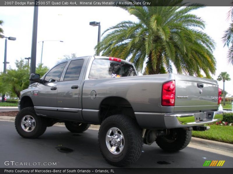 Mineral Gray Metallic / Medium Slate Gray 2007 Dodge Ram 2500 ST Quad Cab 4x4