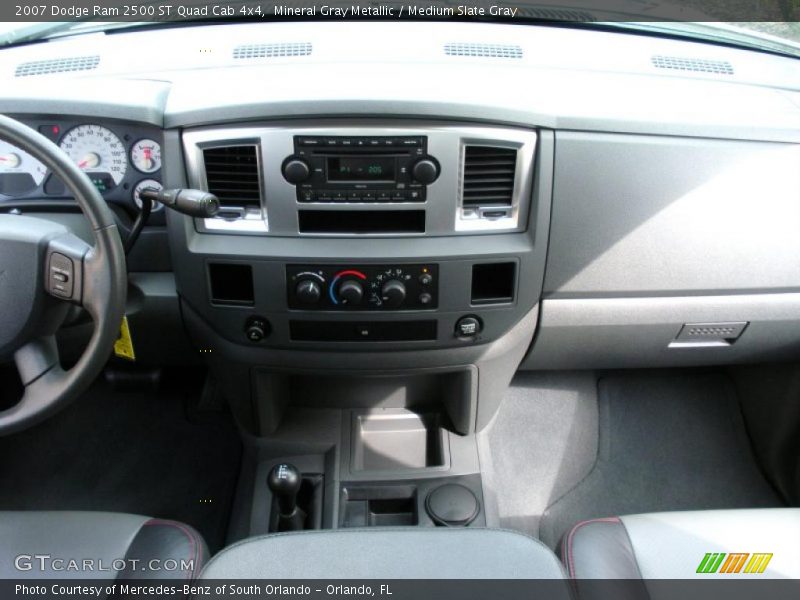 Mineral Gray Metallic / Medium Slate Gray 2007 Dodge Ram 2500 ST Quad Cab 4x4
