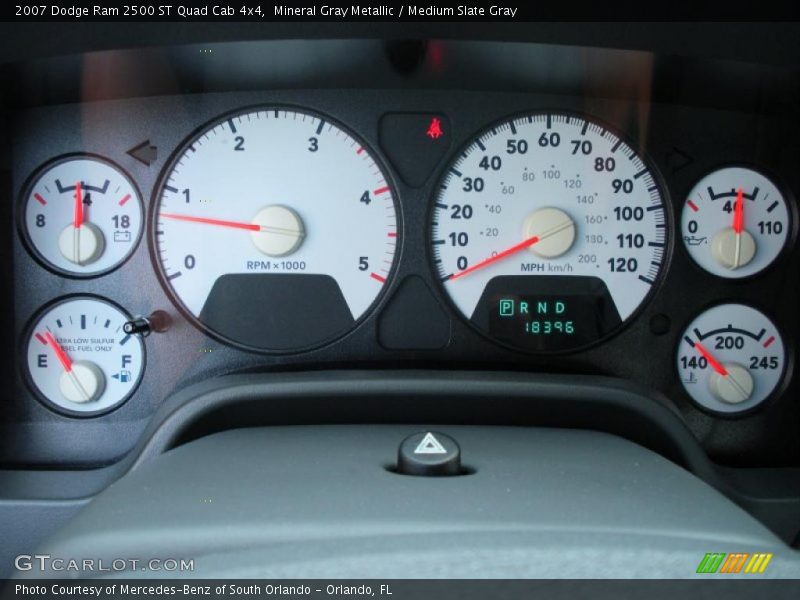  2007 Ram 2500 ST Quad Cab 4x4 ST Quad Cab 4x4 Gauges