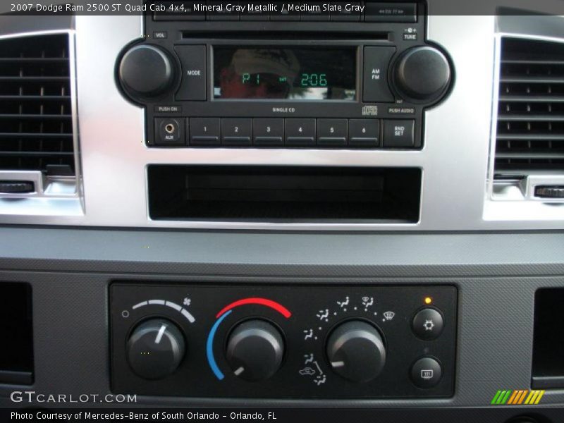 Mineral Gray Metallic / Medium Slate Gray 2007 Dodge Ram 2500 ST Quad Cab 4x4