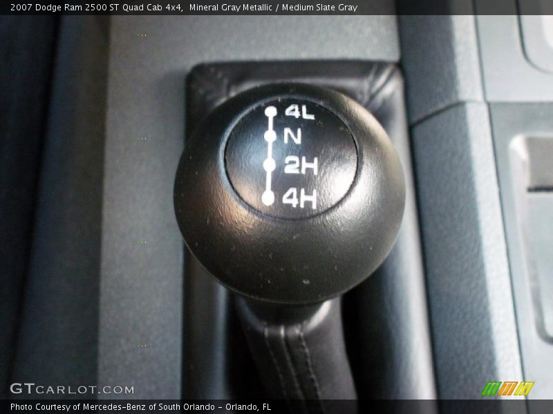 Mineral Gray Metallic / Medium Slate Gray 2007 Dodge Ram 2500 ST Quad Cab 4x4