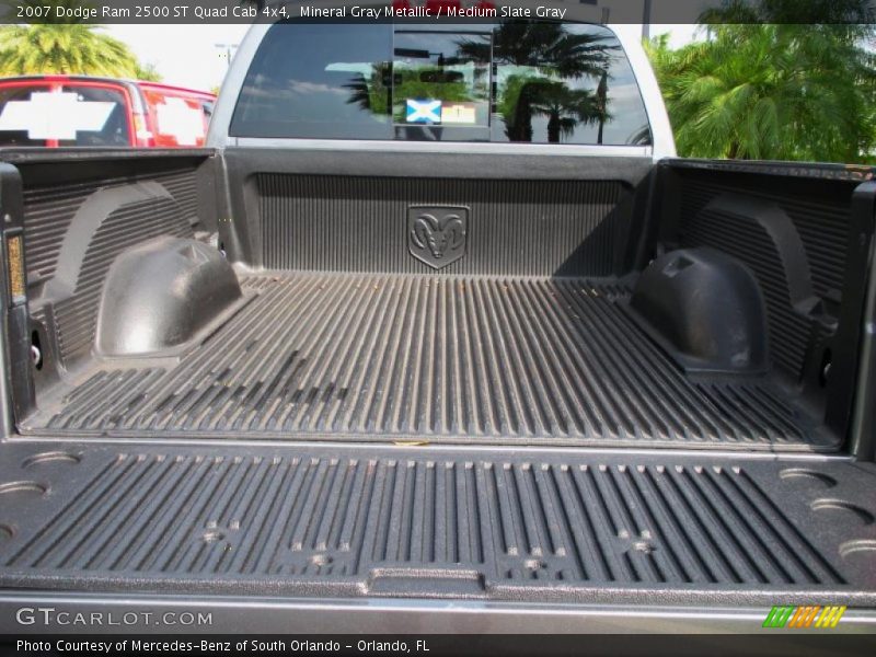 Mineral Gray Metallic / Medium Slate Gray 2007 Dodge Ram 2500 ST Quad Cab 4x4