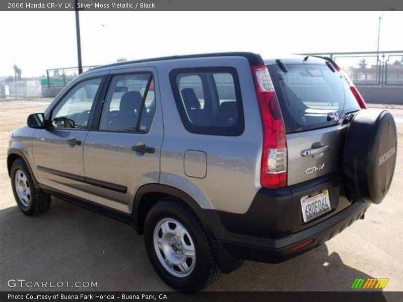 Silver Moss Metallic / Black 2006 Honda CR-V LX
