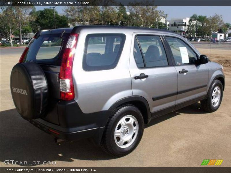 Silver Moss Metallic / Black 2006 Honda CR-V LX