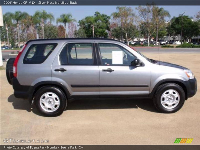 Silver Moss Metallic / Black 2006 Honda CR-V LX