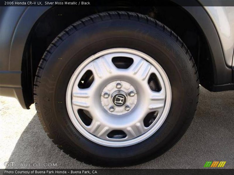 Silver Moss Metallic / Black 2006 Honda CR-V LX