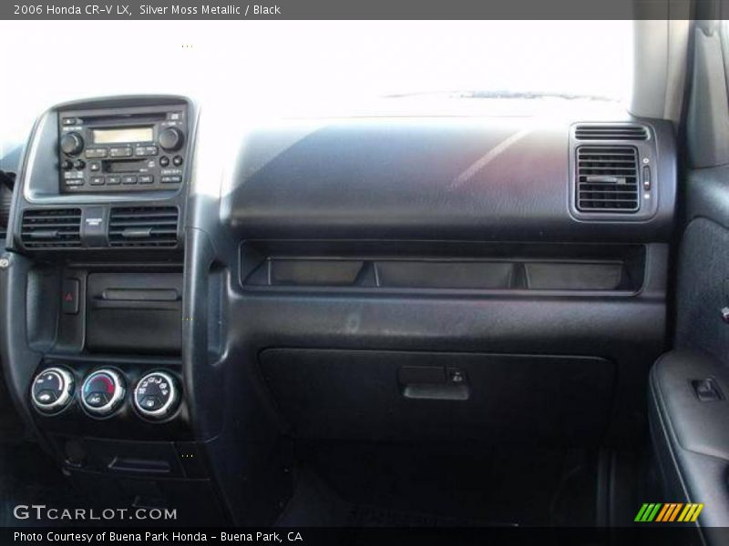 Silver Moss Metallic / Black 2006 Honda CR-V LX