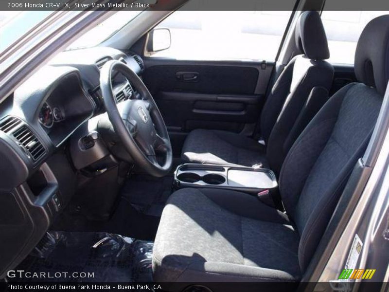 Silver Moss Metallic / Black 2006 Honda CR-V LX