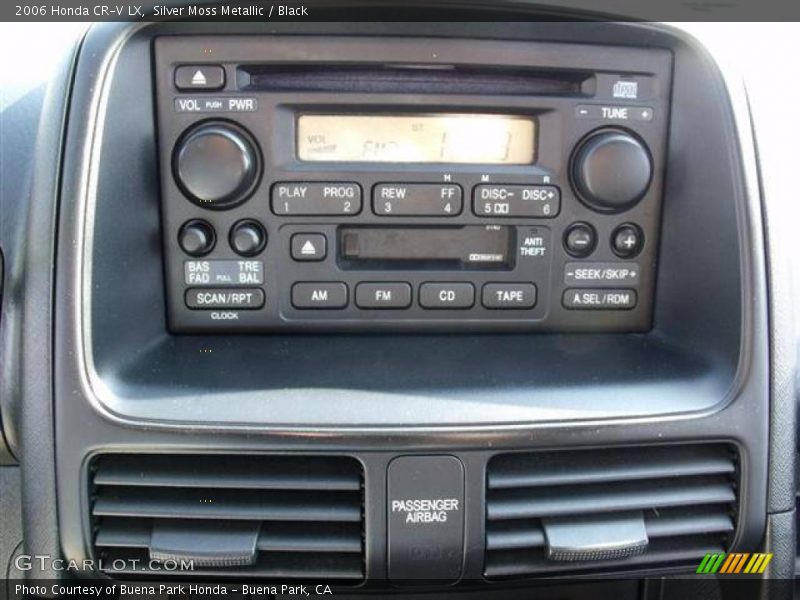 Silver Moss Metallic / Black 2006 Honda CR-V LX