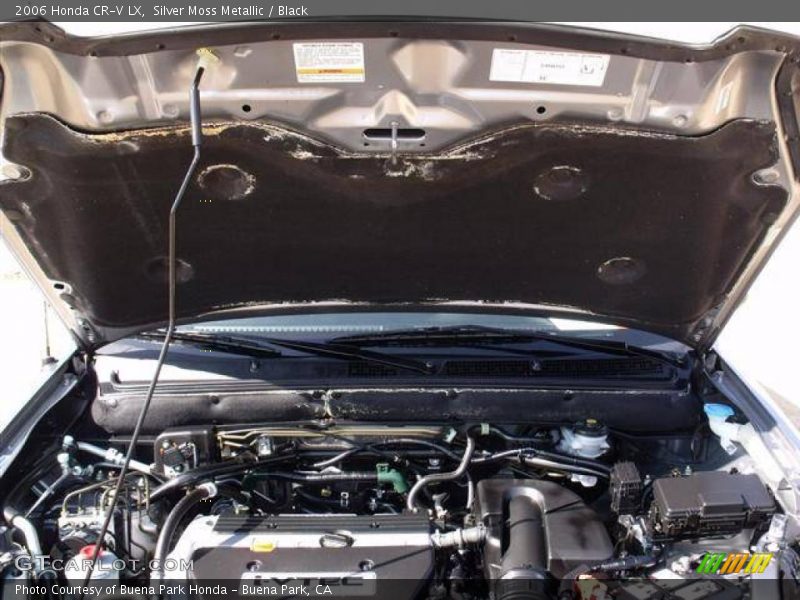 Silver Moss Metallic / Black 2006 Honda CR-V LX