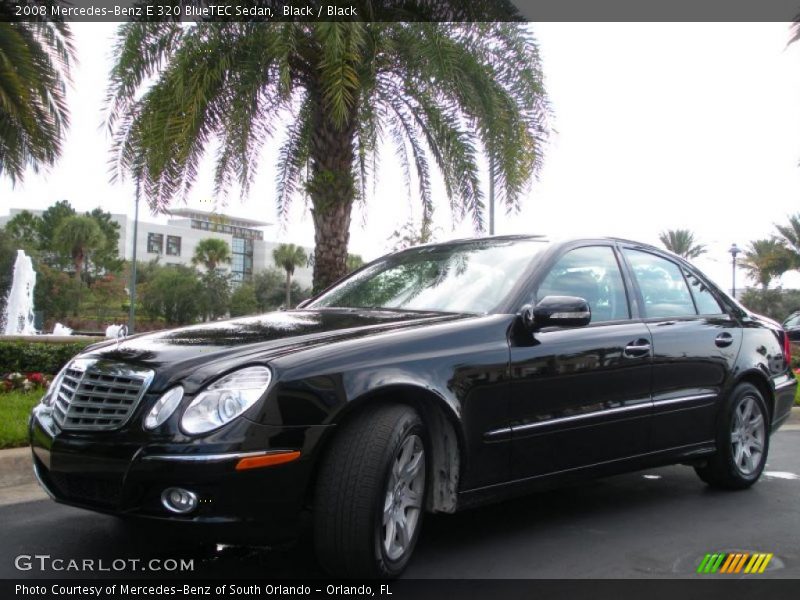Front 3/4 View of 2008 E 320 BlueTEC Sedan