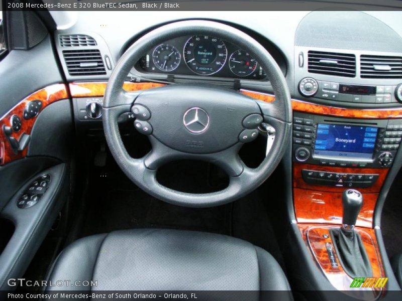 Black / Black 2008 Mercedes-Benz E 320 BlueTEC Sedan