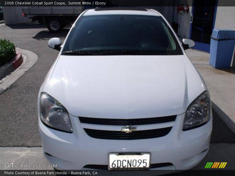 Summit White / Ebony 2008 Chevrolet Cobalt Sport Coupe