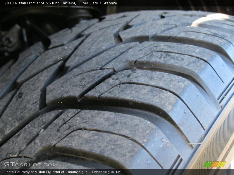Super Black / Graphite 2010 Nissan Frontier SE V6 King Cab 4x4