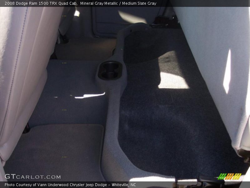 Mineral Gray Metallic / Medium Slate Gray 2008 Dodge Ram 1500 TRX Quad Cab