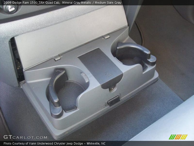 Mineral Gray Metallic / Medium Slate Gray 2008 Dodge Ram 1500 TRX Quad Cab