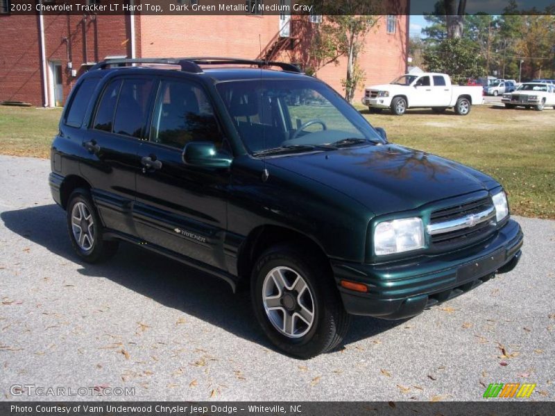 Front 3/4 View of 2003 Tracker LT Hard Top