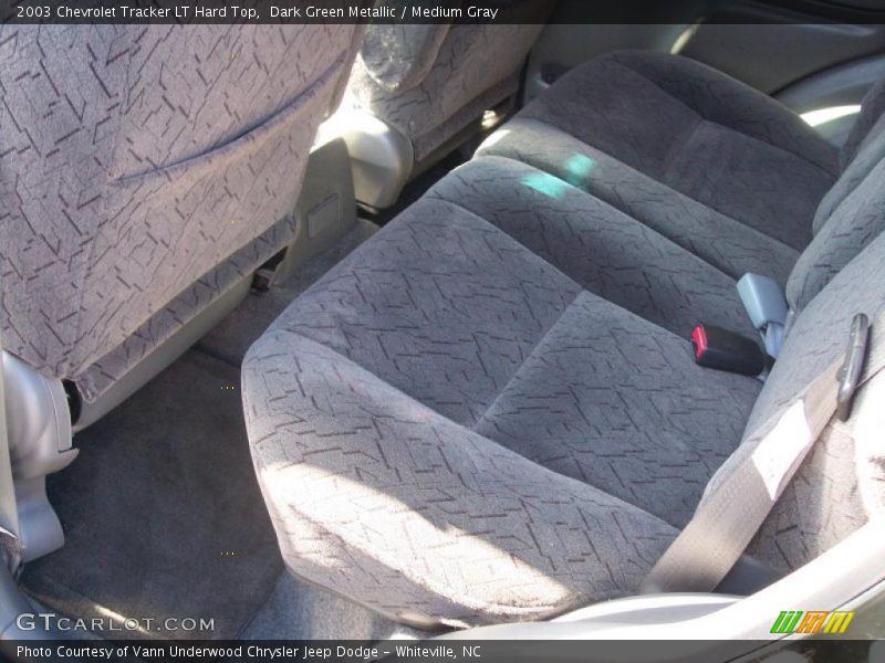  2003 Tracker LT Hard Top Medium Gray Interior