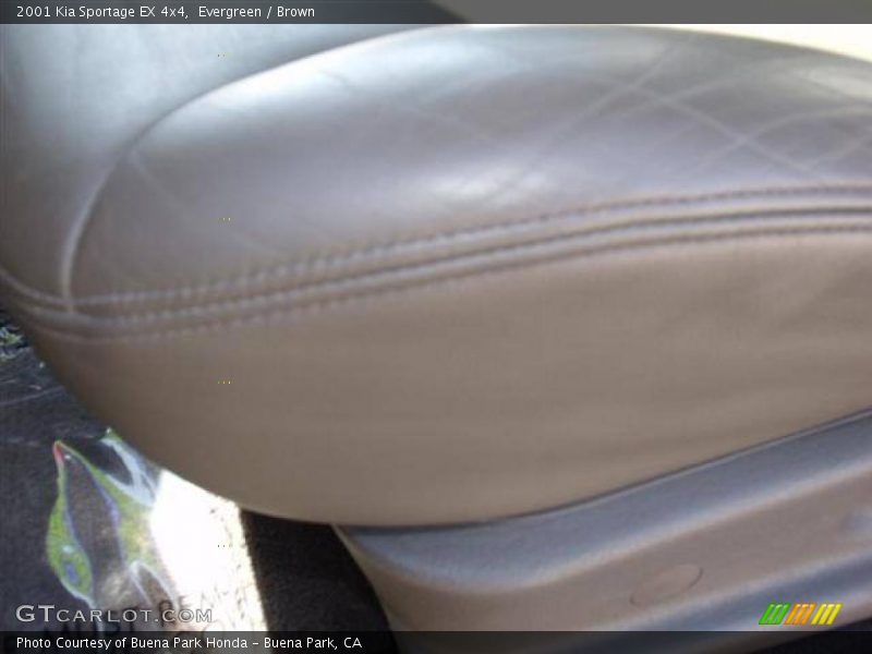 Evergreen / Brown 2001 Kia Sportage EX 4x4