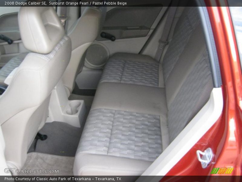 Sunburst Orange Pearl / Pastel Pebble Beige 2008 Dodge Caliber SE