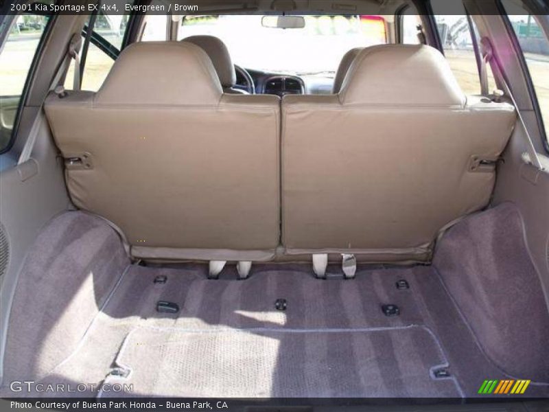 Evergreen / Brown 2001 Kia Sportage EX 4x4