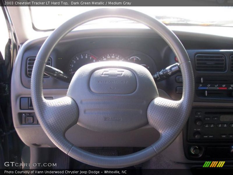  2003 Tracker LT Hard Top Steering Wheel