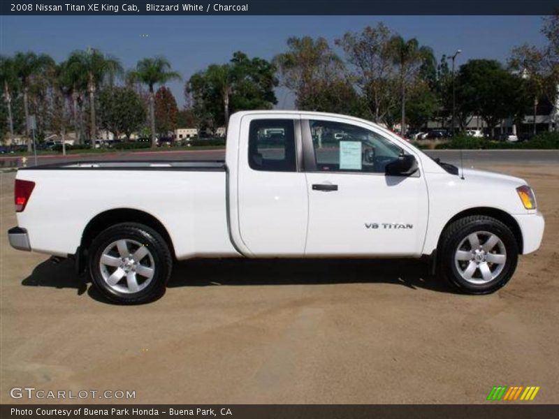  2008 Titan XE King Cab Blizzard White