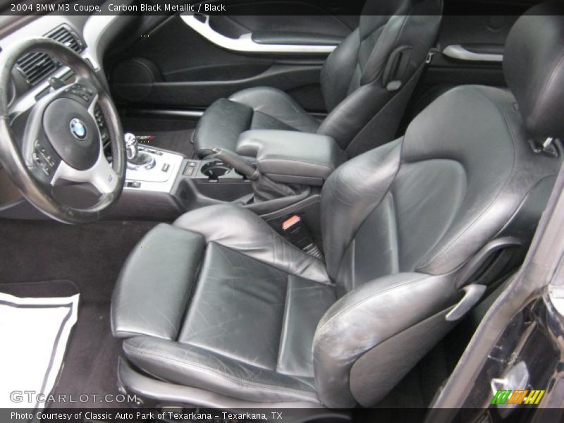 2004 M3 Coupe Black Interior
