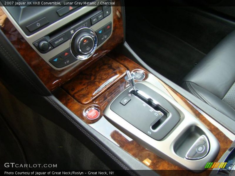 Lunar Grey Metallic / Charcoal 2007 Jaguar XK XK8 Convertible