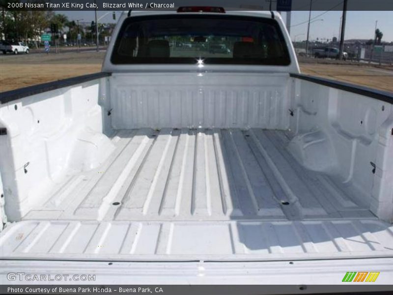 Blizzard White / Charcoal 2008 Nissan Titan XE King Cab