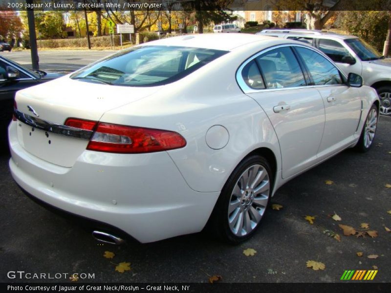 Porcelain White / Ivory/Oyster 2009 Jaguar XF Luxury