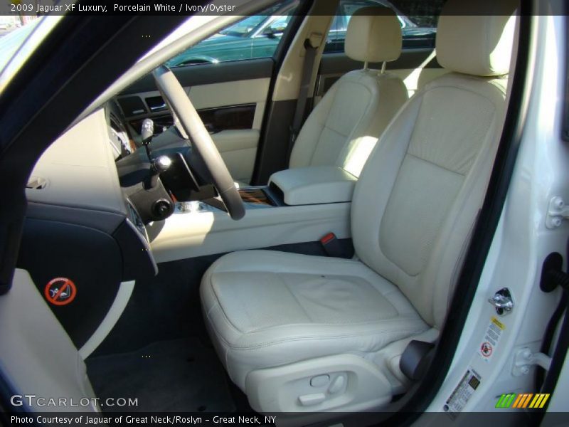 Porcelain White / Ivory/Oyster 2009 Jaguar XF Luxury