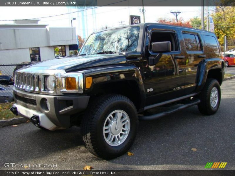 Black / Ebony Black 2008 Hummer H3 X