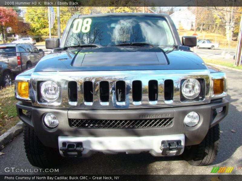 Black / Ebony Black 2008 Hummer H3 X