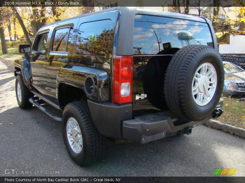 Black / Ebony Black 2008 Hummer H3 X